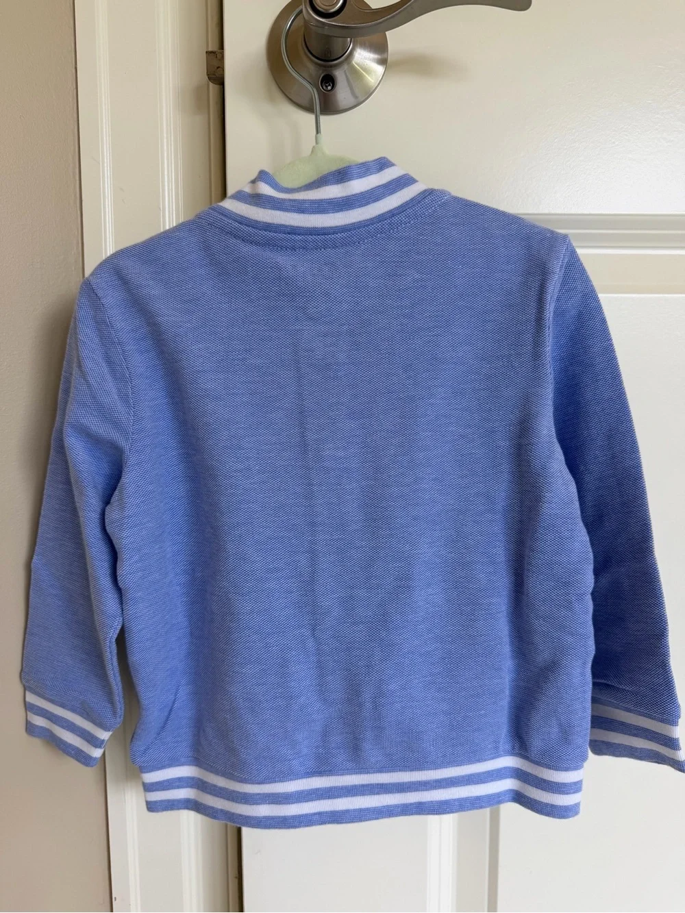Ralph Lauren Light Blue Polo Logo Bomber Jacket & Shorts Set